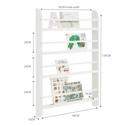 Greenaway Bookcase, White