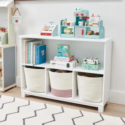 Blake Storage Shelf Unit, White