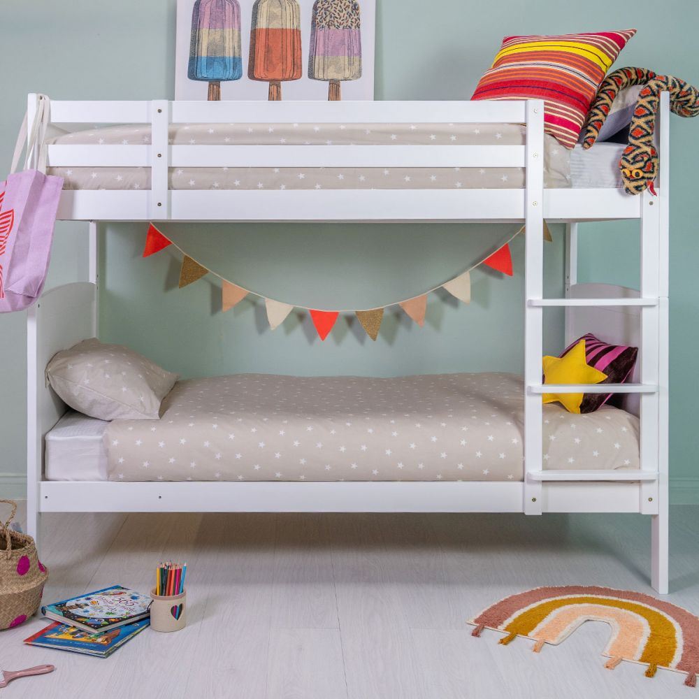 Stowford Bunk Bed - Silk White
