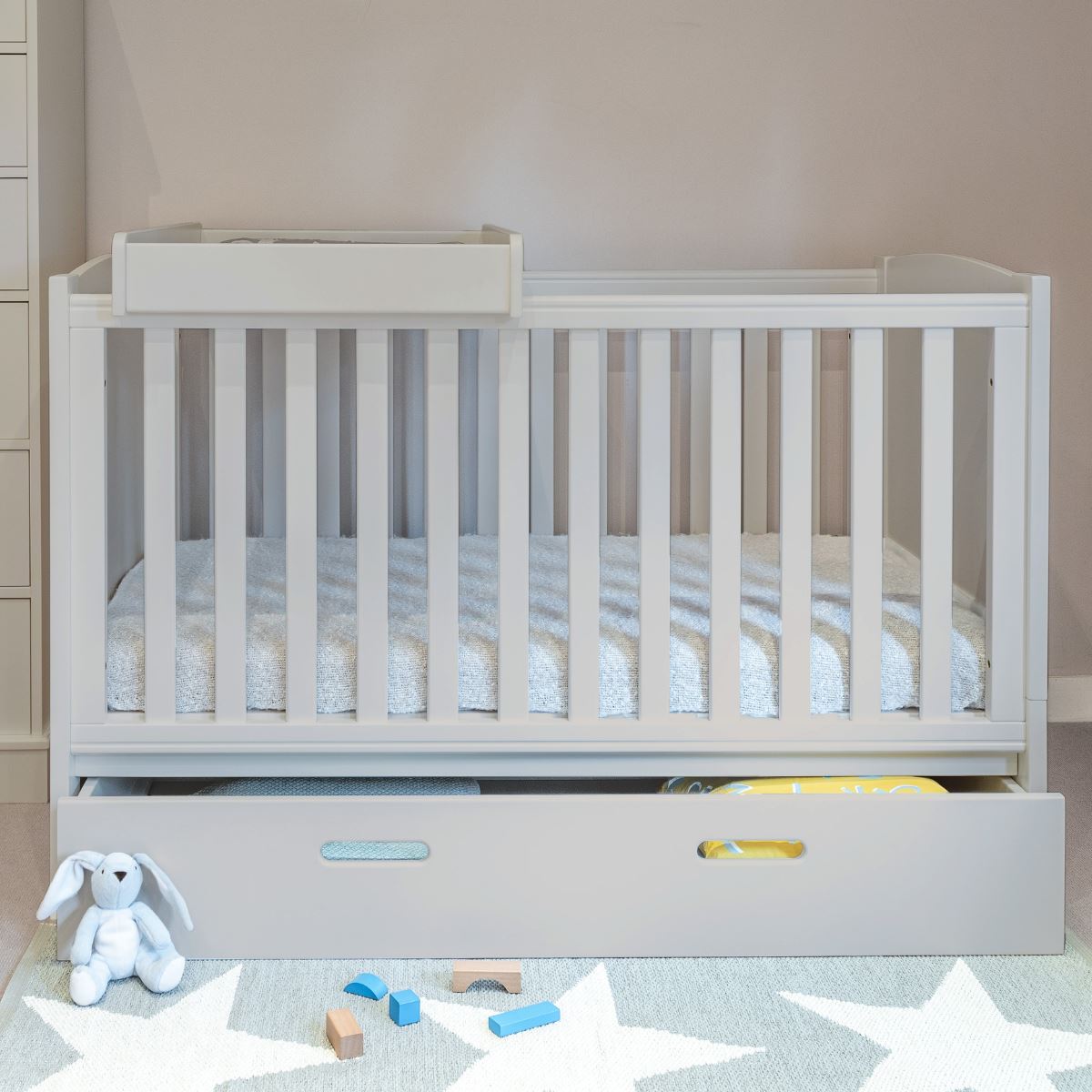 Charterhouse Cot Bed - Taupe