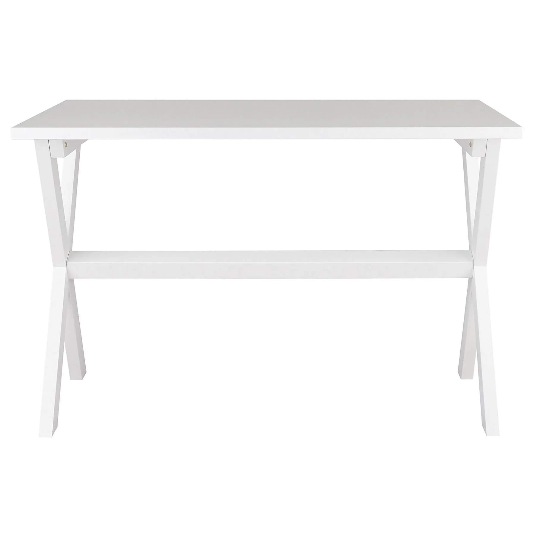 Children's Trestle Table - Silk White