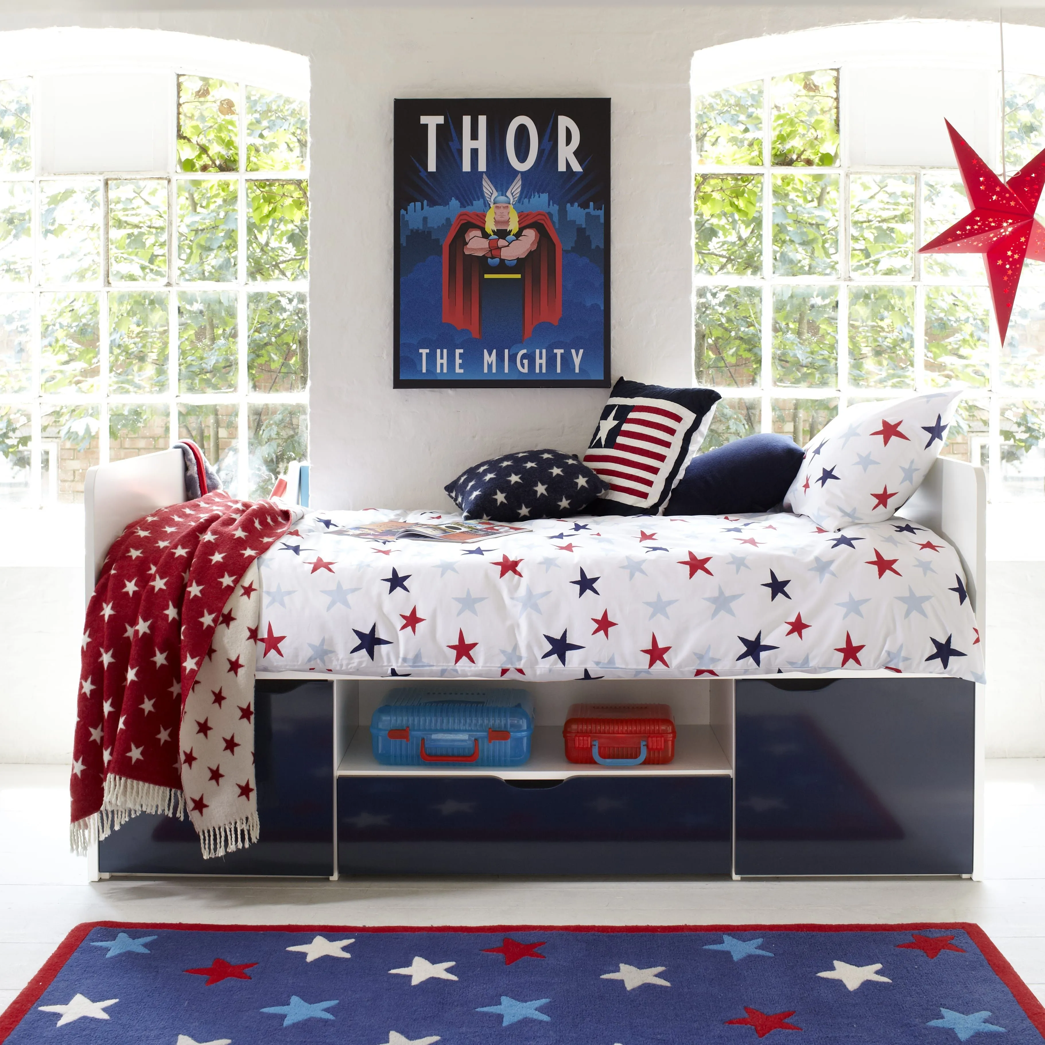 Southside Cabin Bed - Blue