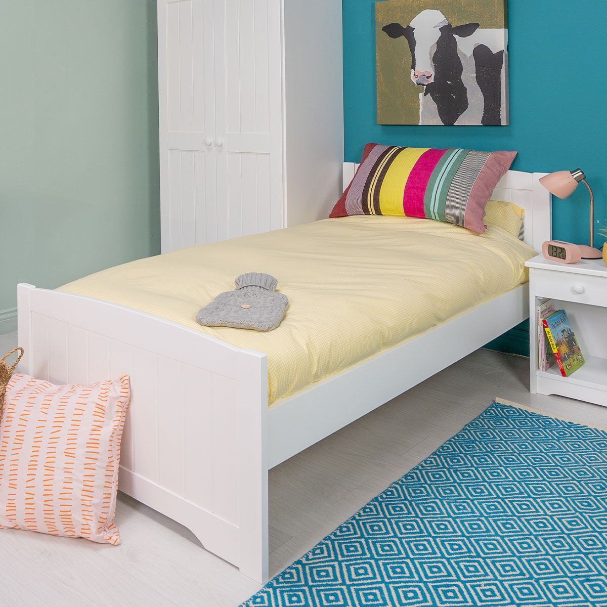 Stowford Children's Single Bed - Silk White