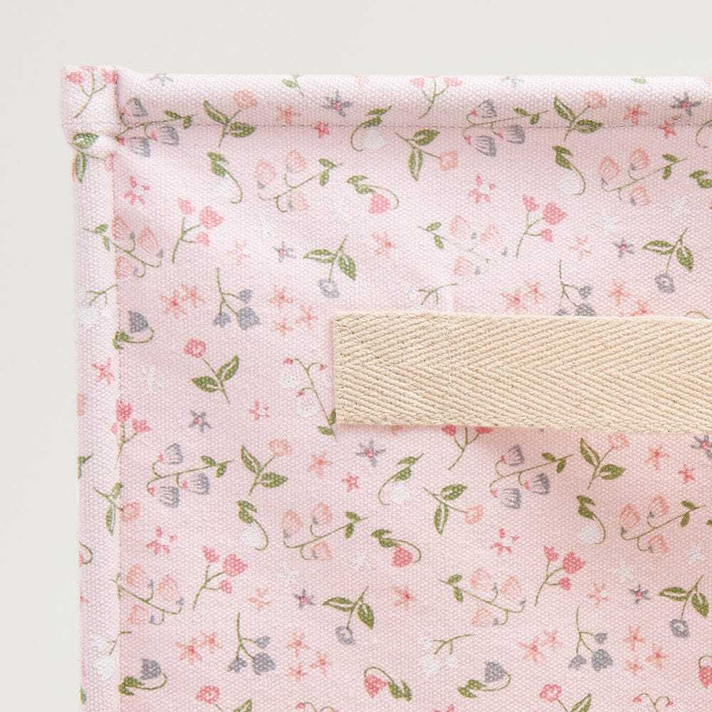 Canvas Storage Cube, Ditsy Floral