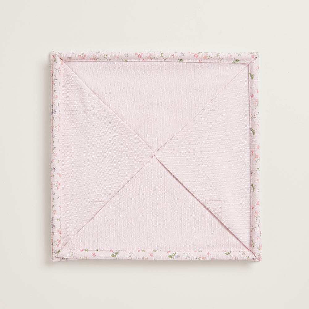 Canvas Storage Cube, Ditsy Floral