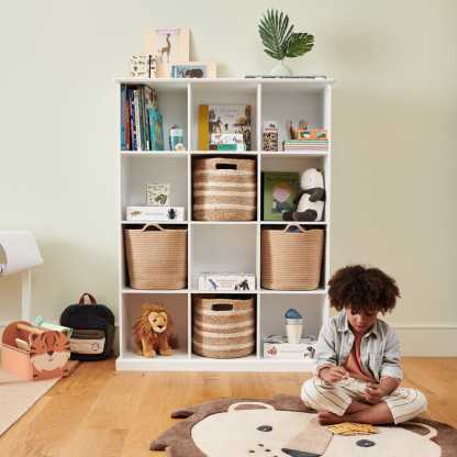Abbeville Twelve Cube Storage & Shelving Unit in White