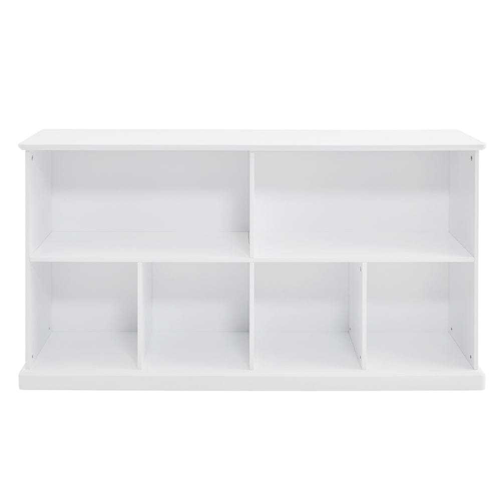 Abbeville Long Shelf Unit, White