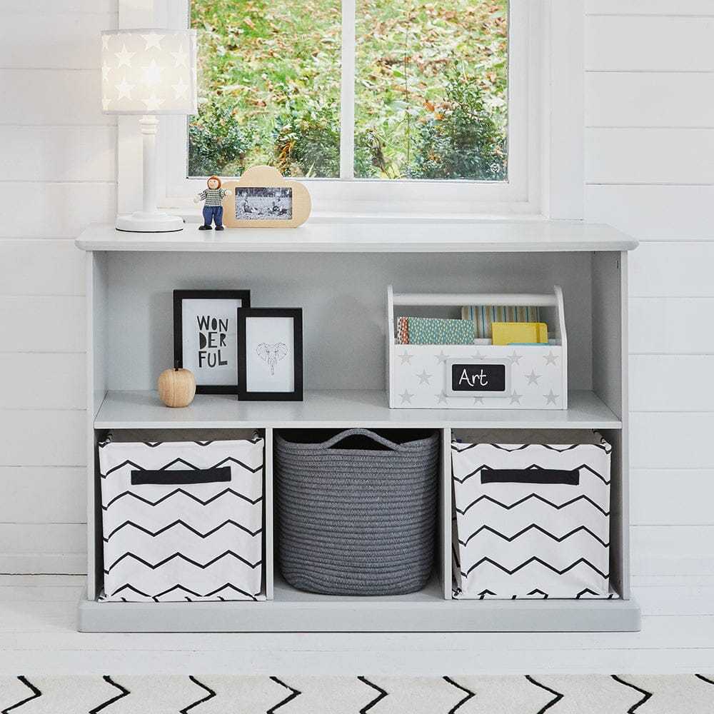 Abbeville Storage Shelf Unit, Cloud Grey