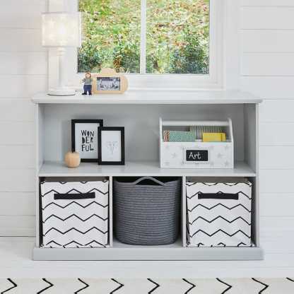 Abbeville Storage Shelf Unit, Cloud Grey