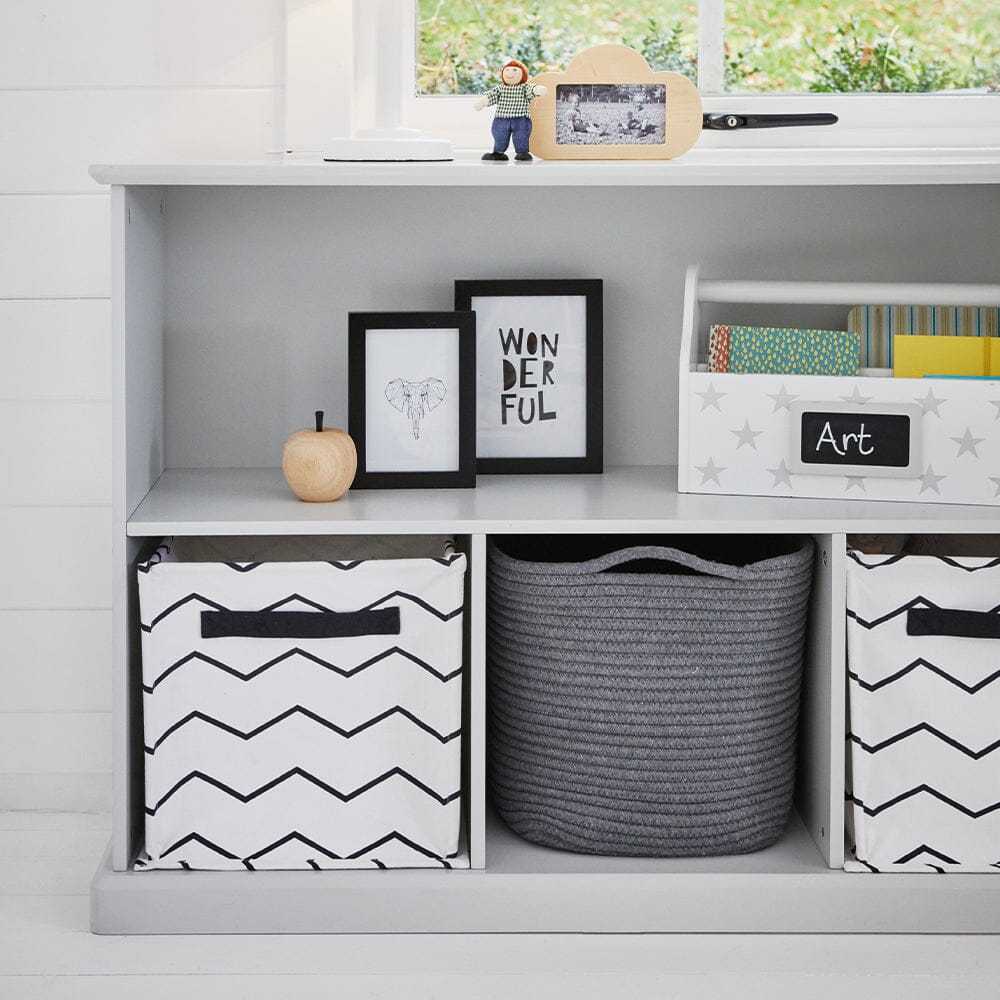 Abbeville Storage Shelf Unit, Cloud Grey