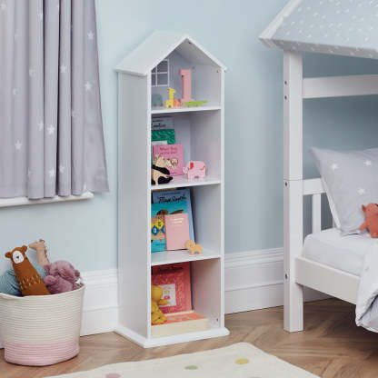Townhouse Bookcase, Cloud Grey