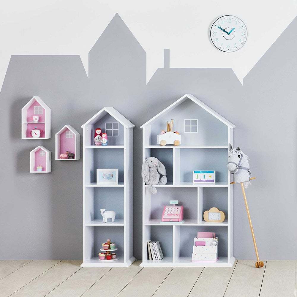 Townhouse Bookcase, Cloud Grey
