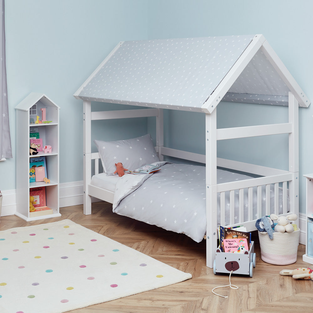 Townhouse Bookcase, Cloud Grey