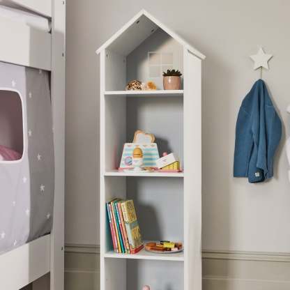 Townhouse Bookcase, Cloud Grey