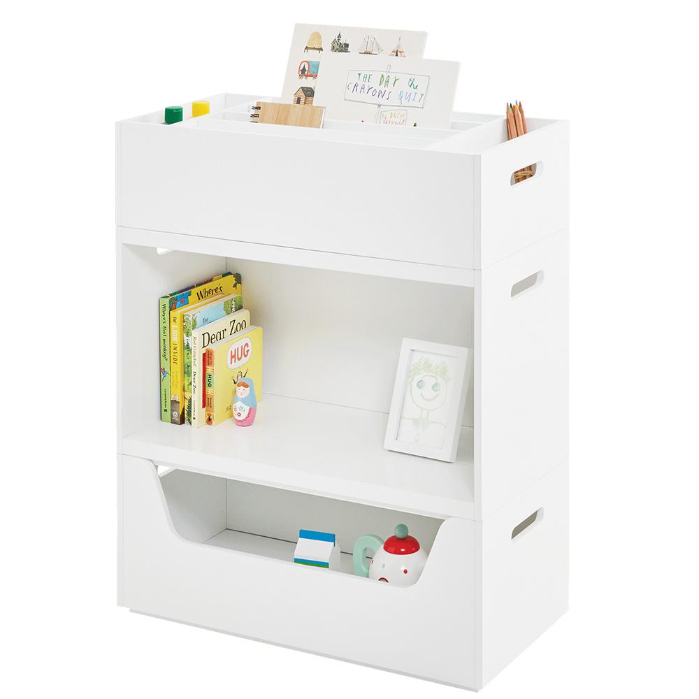 Rackham Storage Set 1, Stackable Toy Box, Book Shelf & Tray