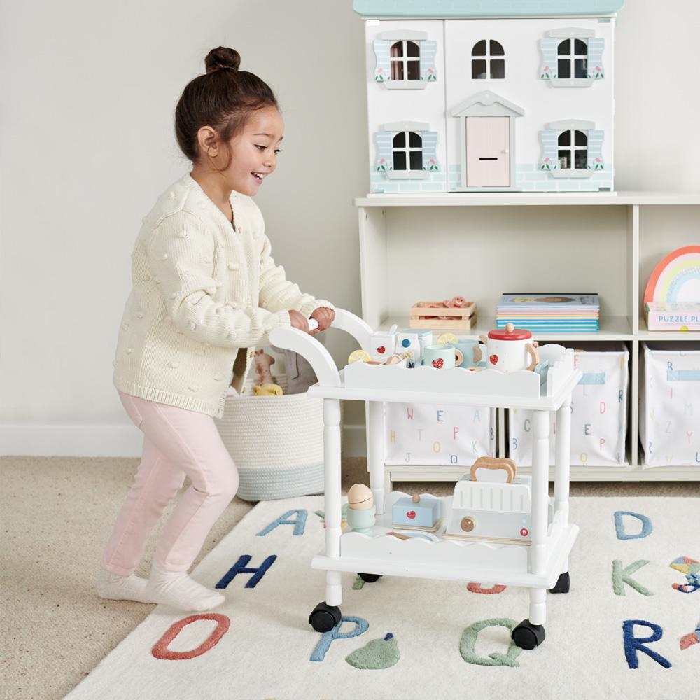 Time For Tea Trolley, White