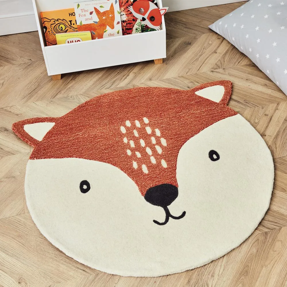 Children's Animal Rug,    Fox