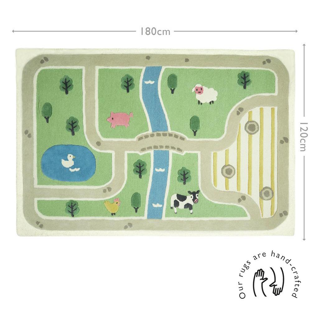 Day at the Farm Rug, 180 x 120 (cm)