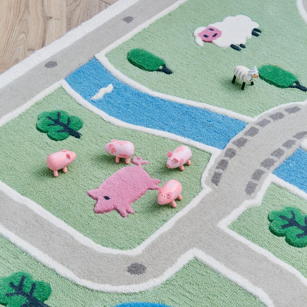 Day at the Farm Rug, 180 x 120 (cm)