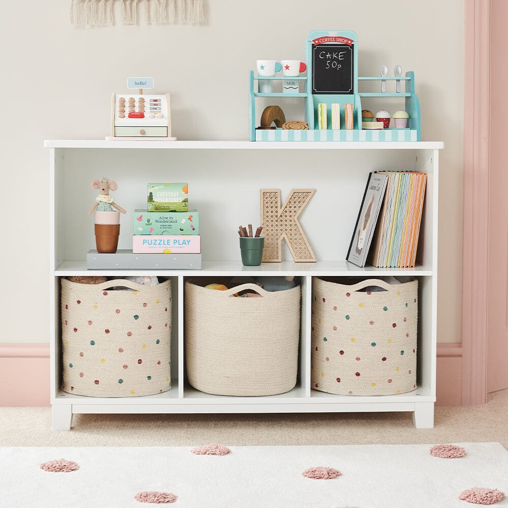 Blake Storage Shelf Unit, White