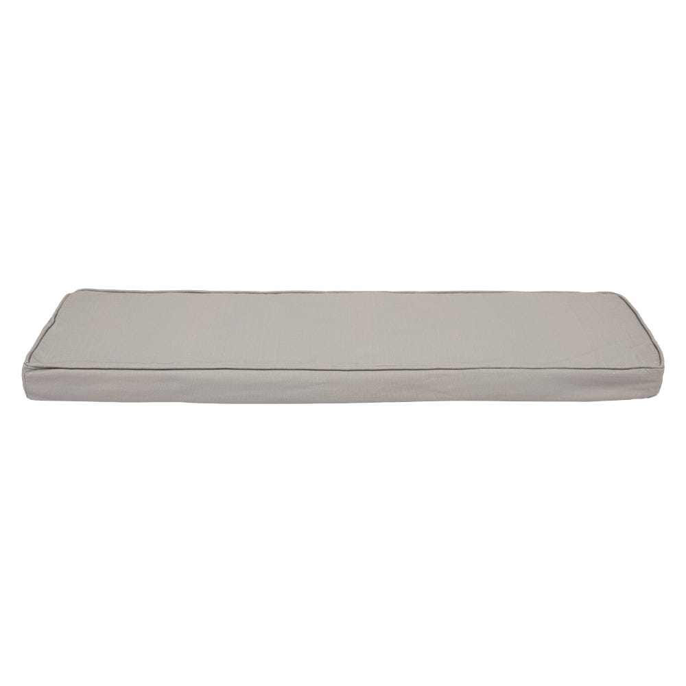 Washable Bench Cushion, Grey