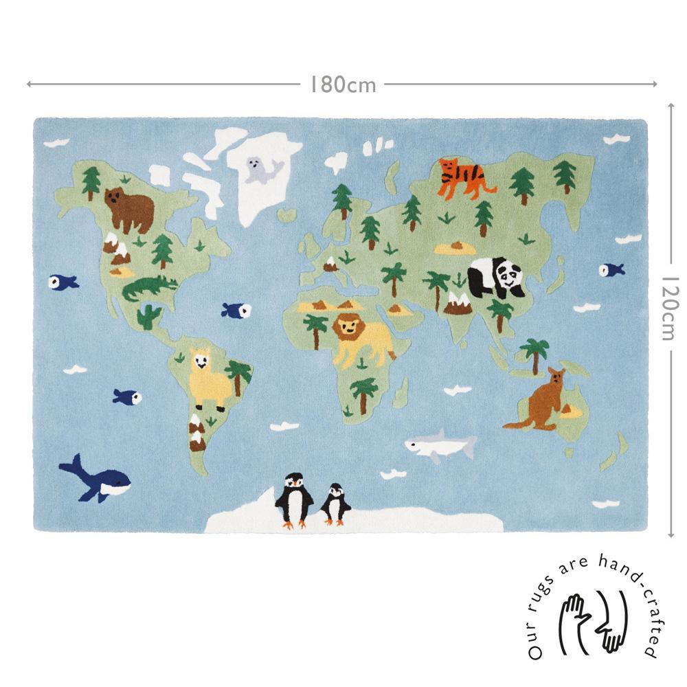 Around the World Rug, 180 x 120 (cm)