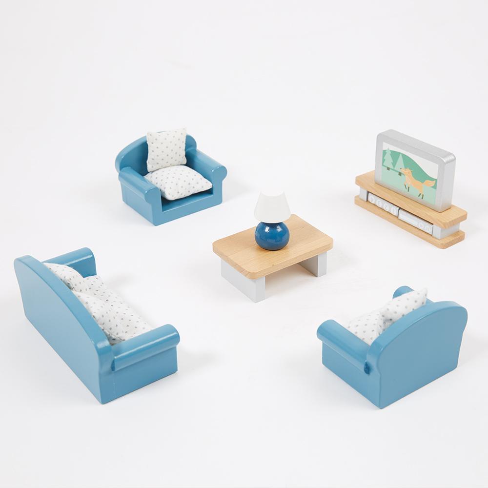 Wooden Doll's House Furniture, Livin