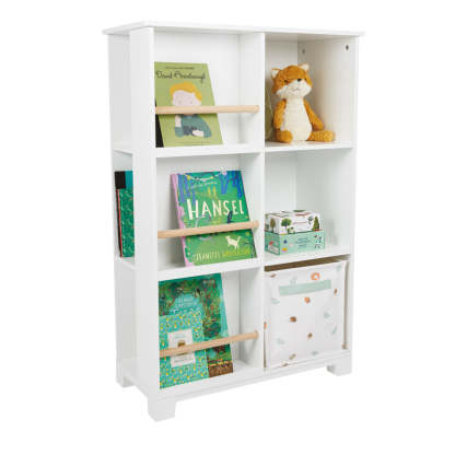 Wonderland bookcase with book shelves
