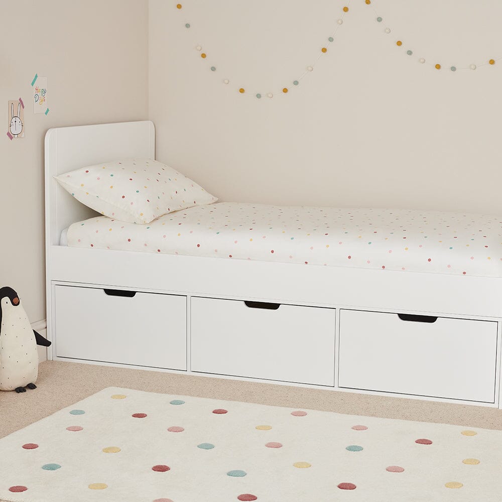 Stowaway Single Storage Bed, 3 Drawer
