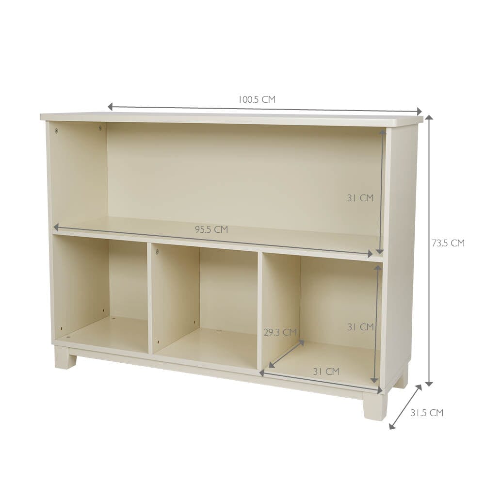 Blake Storage Shelf Unit, Oatmeal