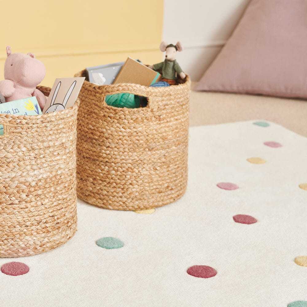 Pastel Spot Rug, 120 x 90 (cm)