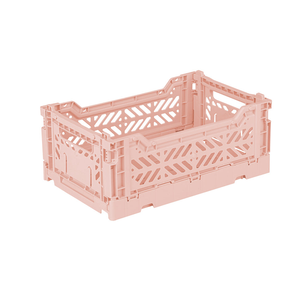 Aykasa Mini Folding Crate, Milk Tea