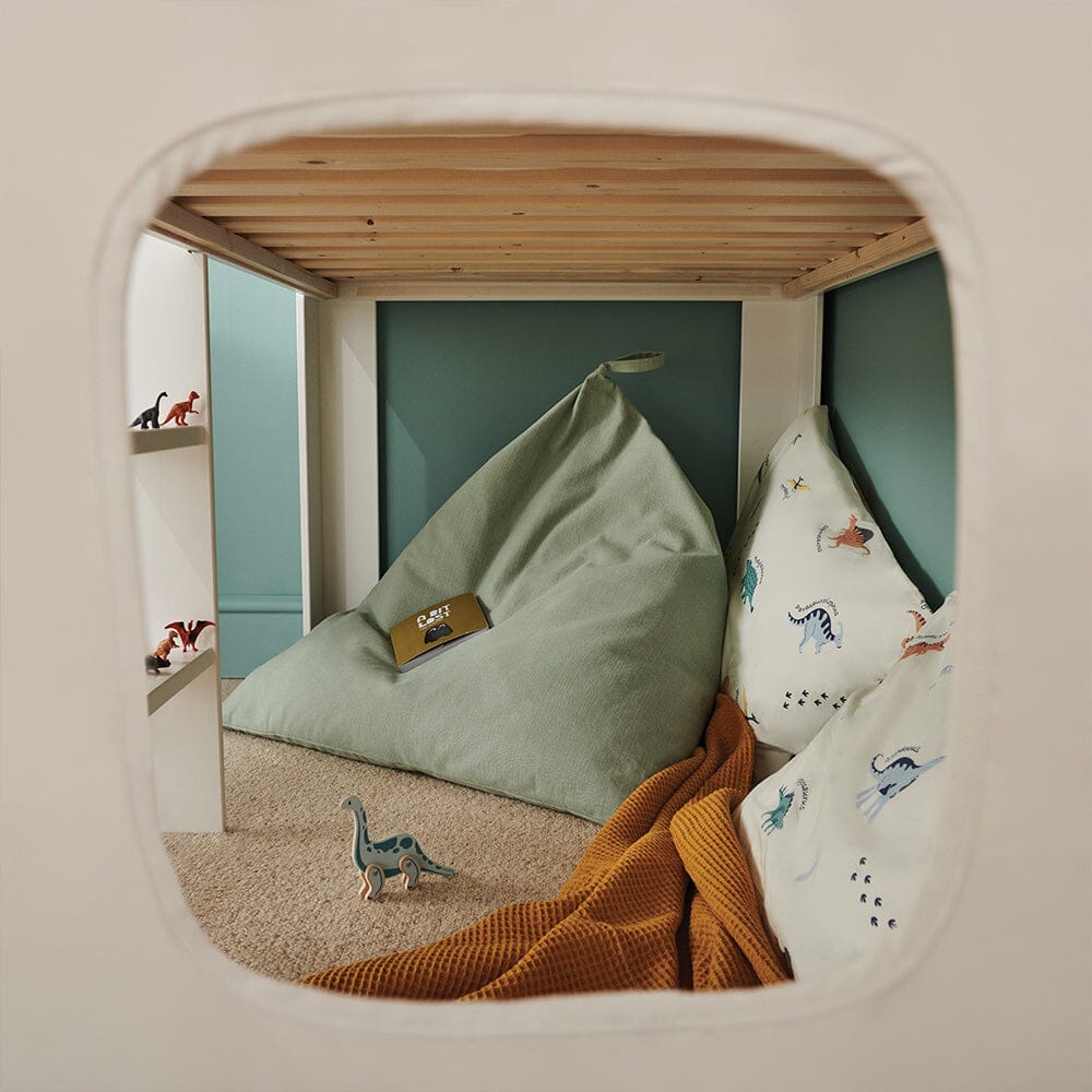 Paddington Bed Curtains, Natural