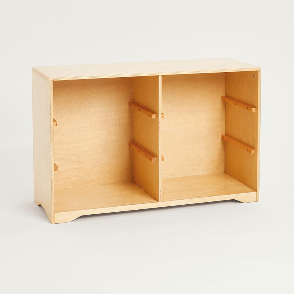Porter Crate Storage, Natural Wood