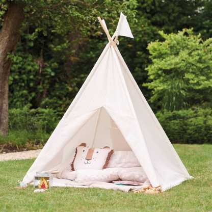 Play Teepee, Natural Stripe