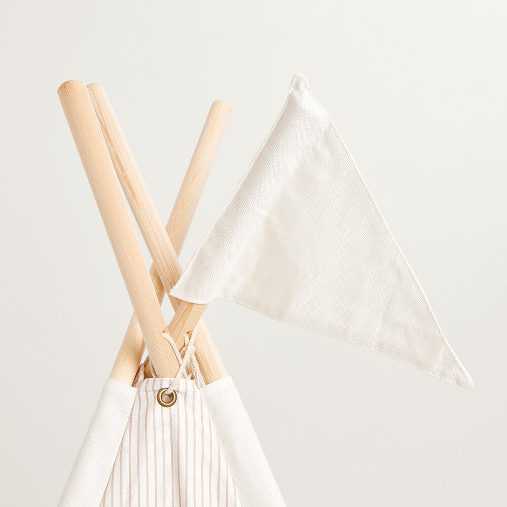 Play Teepee, Natural Stripe