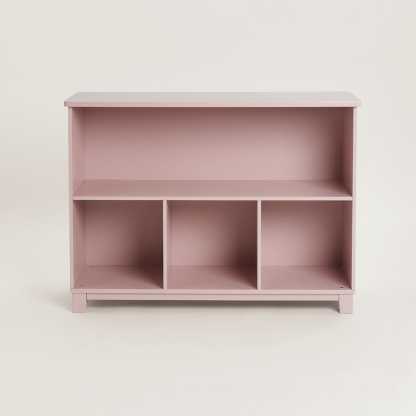 Blake Storage Shelf Unit, Chalk Pink
