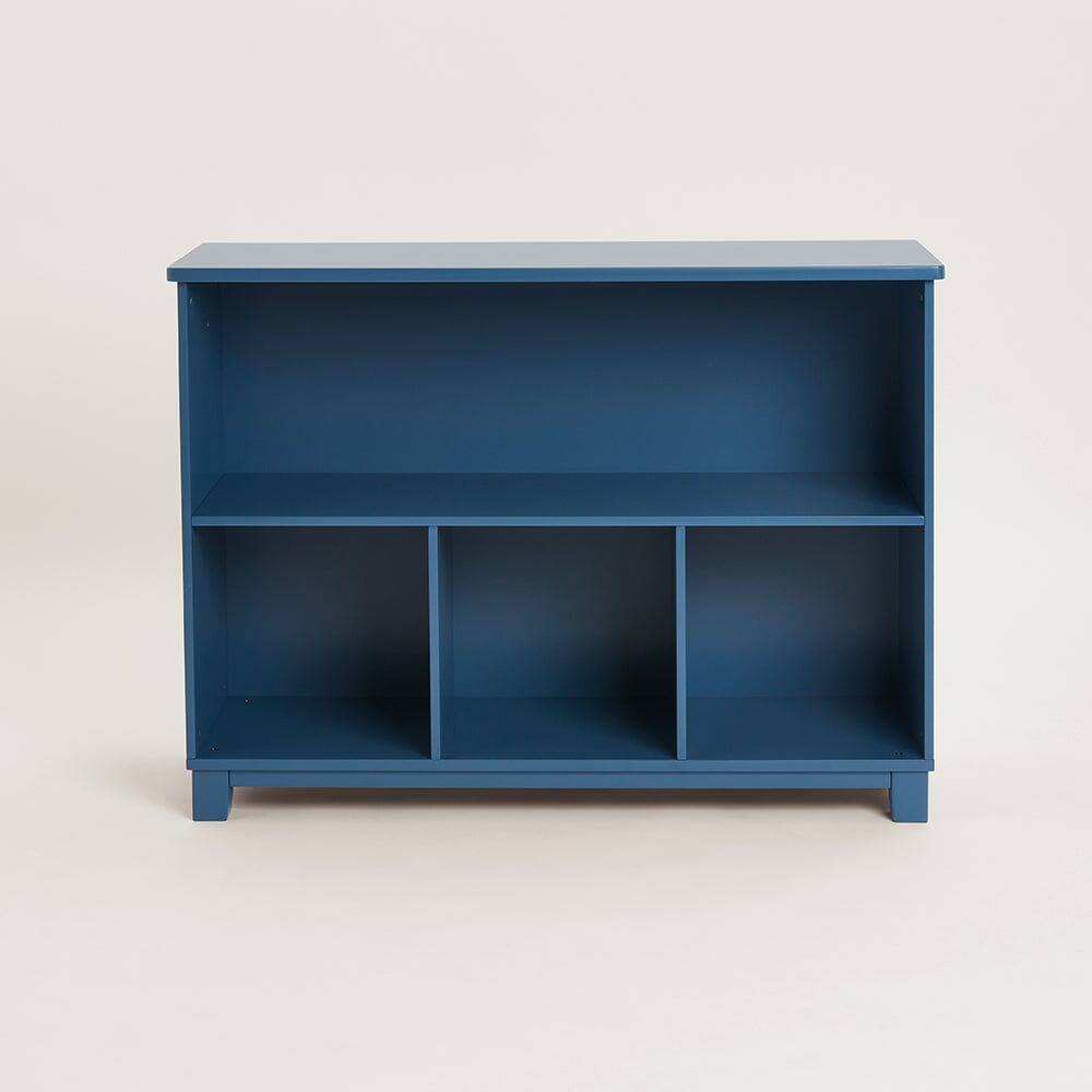 Blake Storage Shelf Unit, Ocean Blue