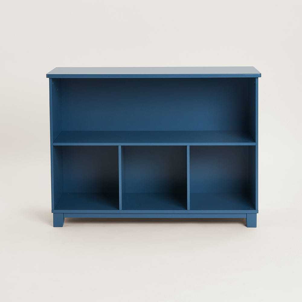 Blake Storage Shelf Unit, Ocean Blue