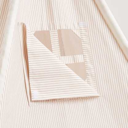 Play Teepee, Natural Stripe