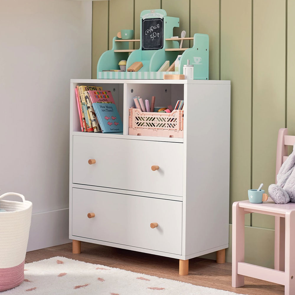 Bloomsbury Sideboard Drawer Unit, White