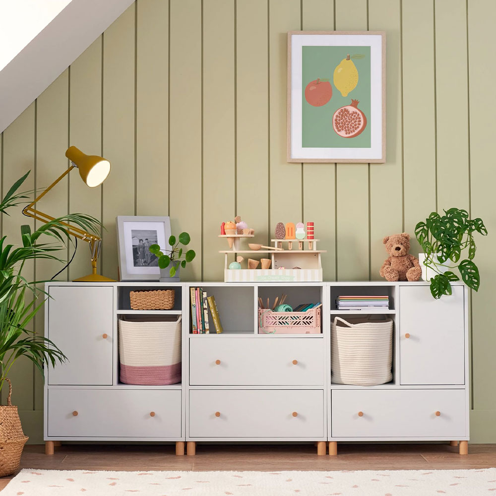 Bloomsbury Sideboard Drawer Unit, White