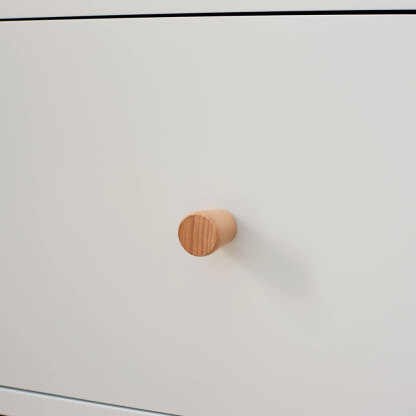 Bloomsbury Sideboard Cupboard Unit (LH), White