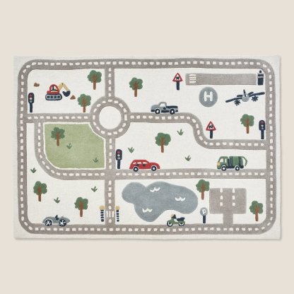 Transport Adventure Rug, Large
