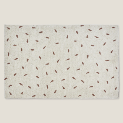 Natural Speckle Floor Rug, Large