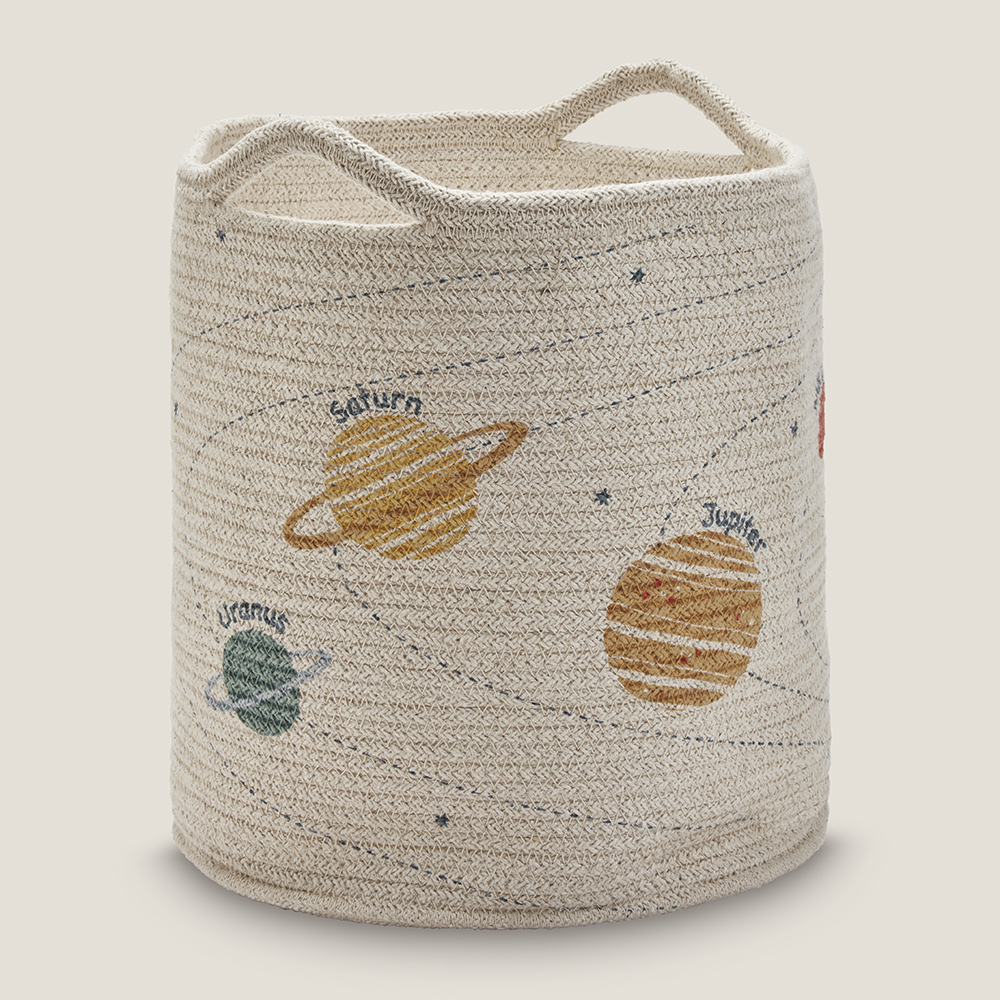 Woven Storage Basket, Space Explorer