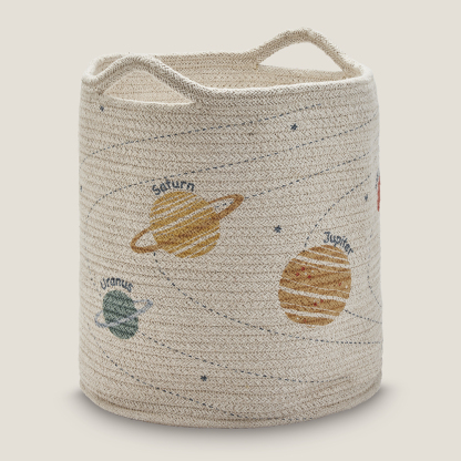 Woven Storage Basket, Space Explorer