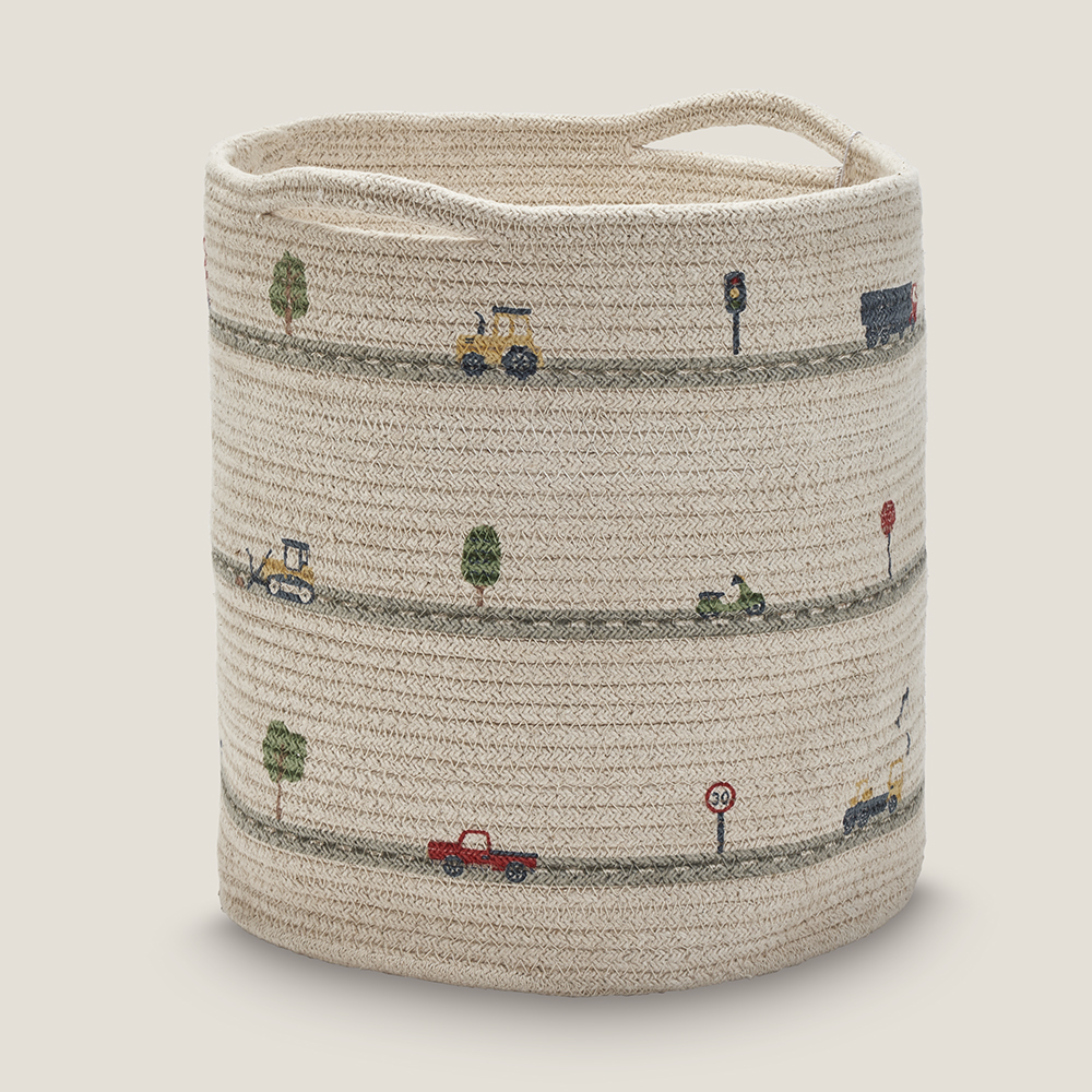 Woven Storage Basket, Transport Adventure