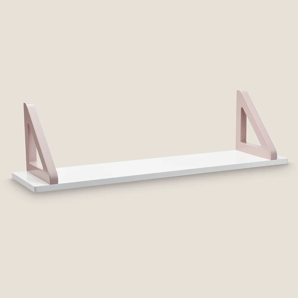 This Way That Way Shelf, Chalk Pink