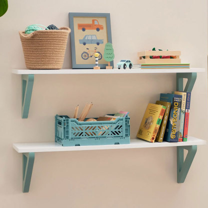 This Way That Way Shelf, Sea Green